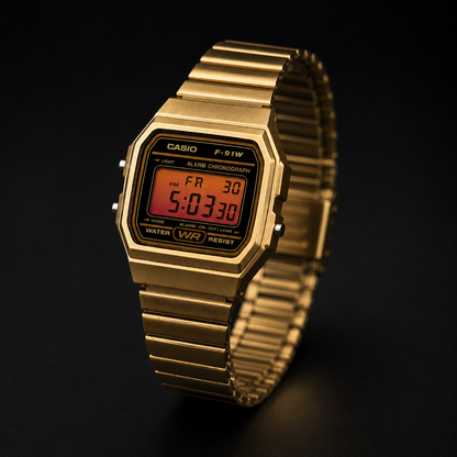Noctra F-91W Gold Edition