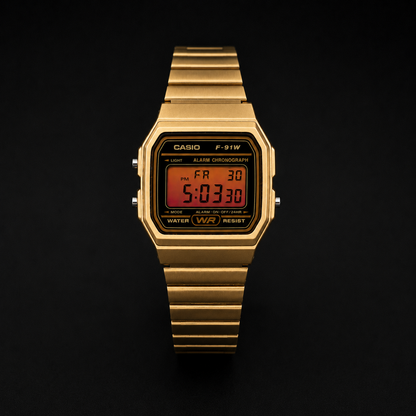 Noctra F-91W Gold Edition