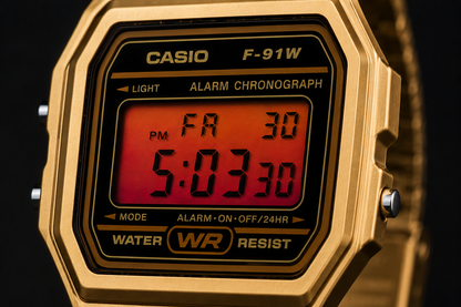 Noctra F-91W Gold Edition