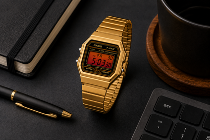 Noctra F-91W Gold Edition